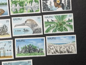 NAURU # 165-181-MINT NEVER/HINGED-----COMPLETE SET------1978-79