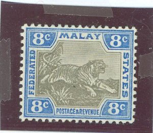 Malaya #22a Mint (NH) Single