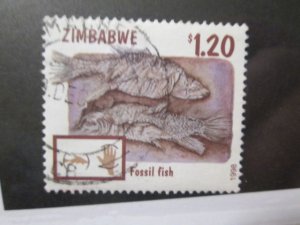 Zimbabwe #802 used  2019 SCV = $0.25