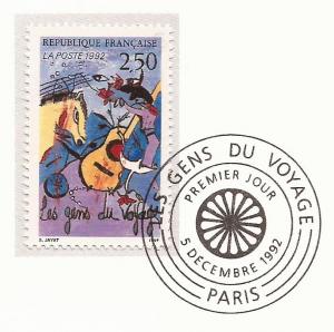 1992 France - FD Card Sc 2318 - Gypsy Culture