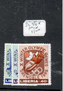 LIBERIA OLYMPICS   SC 473-475    MNH   P0301H