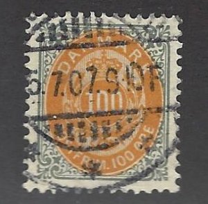 Denmark  SC#52 Used VF SCV$35.00...A fascinating spot!