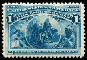 US #230 Mint OG NH VF