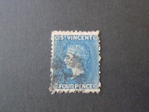 St Vincent 1866 Sc 6 FU