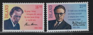 ICELAND   654-655  MNH   SET