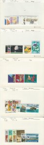 Cocos Islands, Postage Stamp, #73//120 Mint NH, 1981-84, JFZ