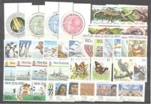 New Zealand MNH lot SCV50+