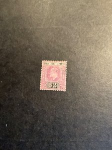 Straits Settlements Scott #125 used