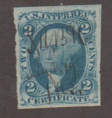 U.S.  Scott #R7a Revenue Stamp - Used Single