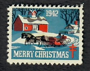 Christmas Seal from 1942 MNH Single