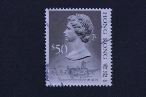 Hong Kong Scott # 504a            $50       Queen Elizabeth      1988-01-01