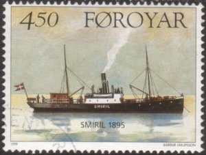 Faroe Islands 1999 SG357 450o Ferry Smiril FU