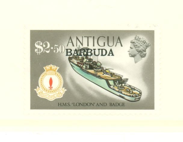 Barbuda #128a Mint (NH) Single