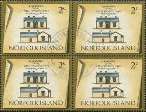 Norfolk Island 1973 SG134 2c Historic Building block FU