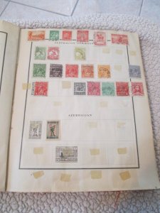 VEGAS - Battered 1928 Scott Album - OLD Stamps Incl China  >160 Photos! FE604