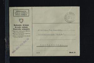 Switserland Army postal service - Feldpost  - Stabskp. Geb. Füs. Bat. 36 [FX...