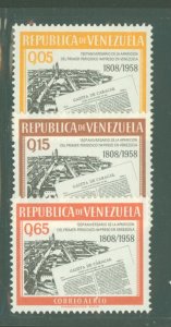 Venezuela #C712-C714 Mint (NH) Single (Complete Set)