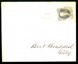 U.S. #156 USED ON COVER