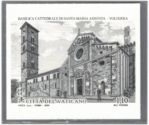 VATICAN CITY 2020 Consecration of Volterra Cathedral; Scott 1750; MNH