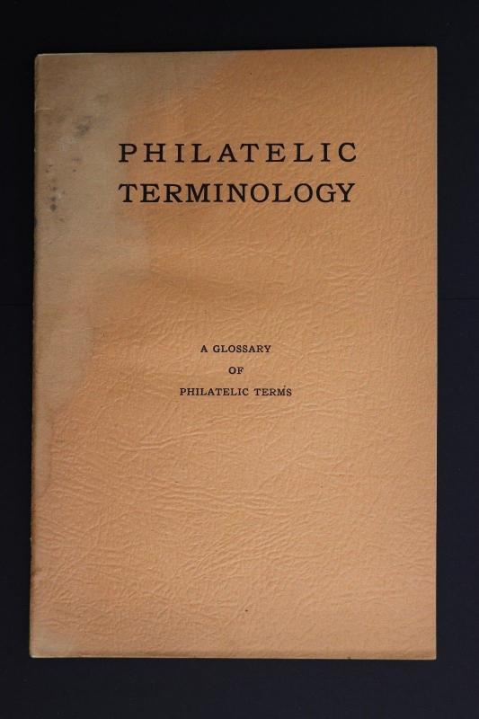  Philatelic Terminology glossary terms Stamp collector guide Chambers 1943 DM