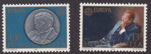 Yugoslavia # 1467-1468, Europa, Mint NH, 1/2 Cat.