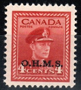 Canada #O4 MNH CV $3.00