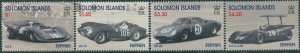 Solomon Islands 1999 SG947-950 Ferrari Racing Cars set MNH