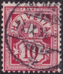 Switzerland #73 Used