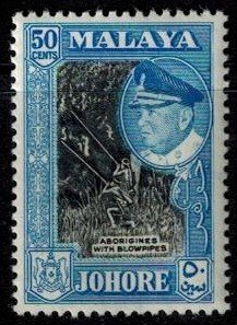 Jahore 165 MNH Superb