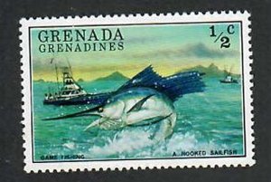 Grenada Grenadines; Scott 153; 1976; Unused; NH; Fish