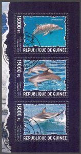 Guinea 2014 Dolphins Sheet Used / CTO