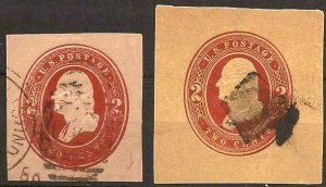 United States - Cut Squares - u263 and u264