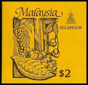 Malaysia - Selangor 1986 Complete Booklet Plants MNH Sc 1...