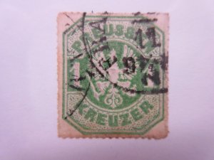 German States PRUSSIA Scott 23 USED Lot11.2 Cat $45