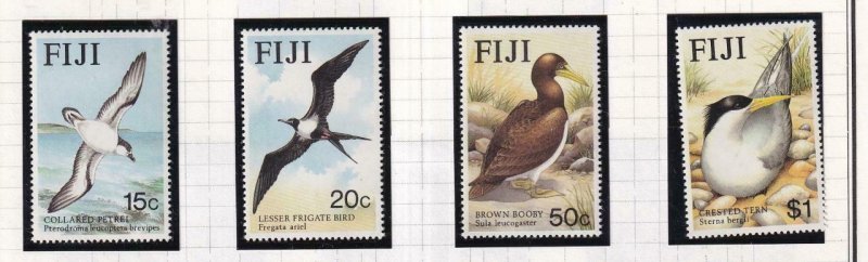 FIJI # 540-543 VF-MNH SEA BIRDS CAT VALUE $19++