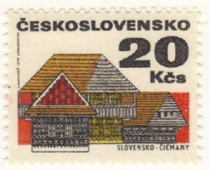 Czechoslovakia #1741A MNH 20k hi val