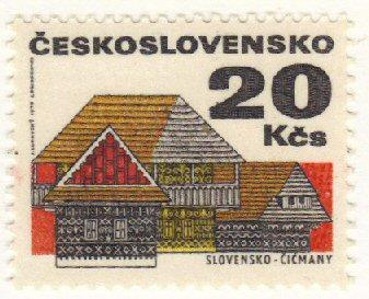 Czechoslovakia #1741A MNH 20k hi val