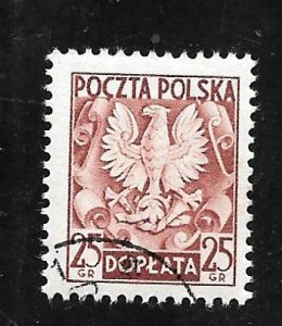 Poland 1953 - U - Scott #J139