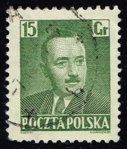 Poland #492 Pres. Boleslaw Bierut; used (0.25)