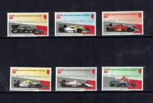 Jersey: 2013, Legacy of a Formula One Champion, Nigel Mansell, MNH Set