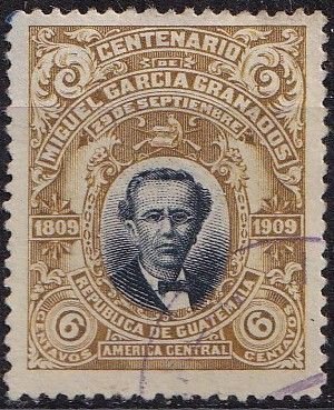 guatemala  scott no 140  used