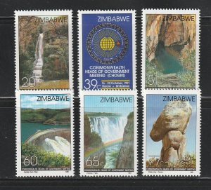 Zimbabwe 648-653 Set MNH Various (A)