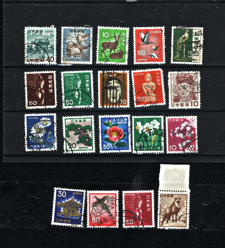 Japan  19 different used NH PD