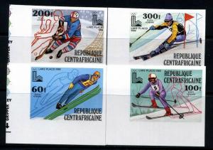 Central Africa Stamps # C216-19 XF NH Imperf Olympics