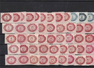 liechtenstein postage due stamps ref 11807A 