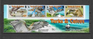 TURKS & CAICOS ISLANDS 2007 WWF SG 1870a MNH