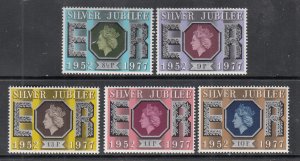 Great Britain 810-814 MNH VF