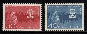 Finland  368 - 369  MNH $ 1.60