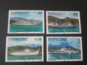 St Vincent 1982 Sc 662-65 set MNH