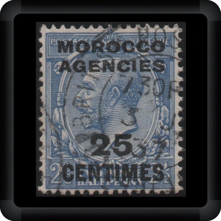 MOROCCO AGENCIES - Scott # 414 - U